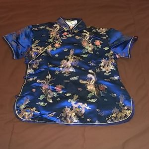 Jin Hon Chinese Cheongsam shirt blouse